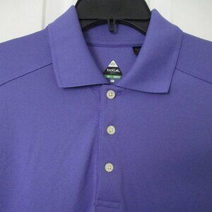 Bolle' Mens S/S Purple Golf Polo Shirt NWOT - Size Medium